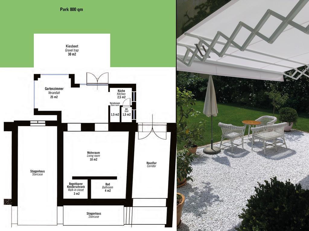 Garten Apartment Grunentorgasse Vienna Esterno foto